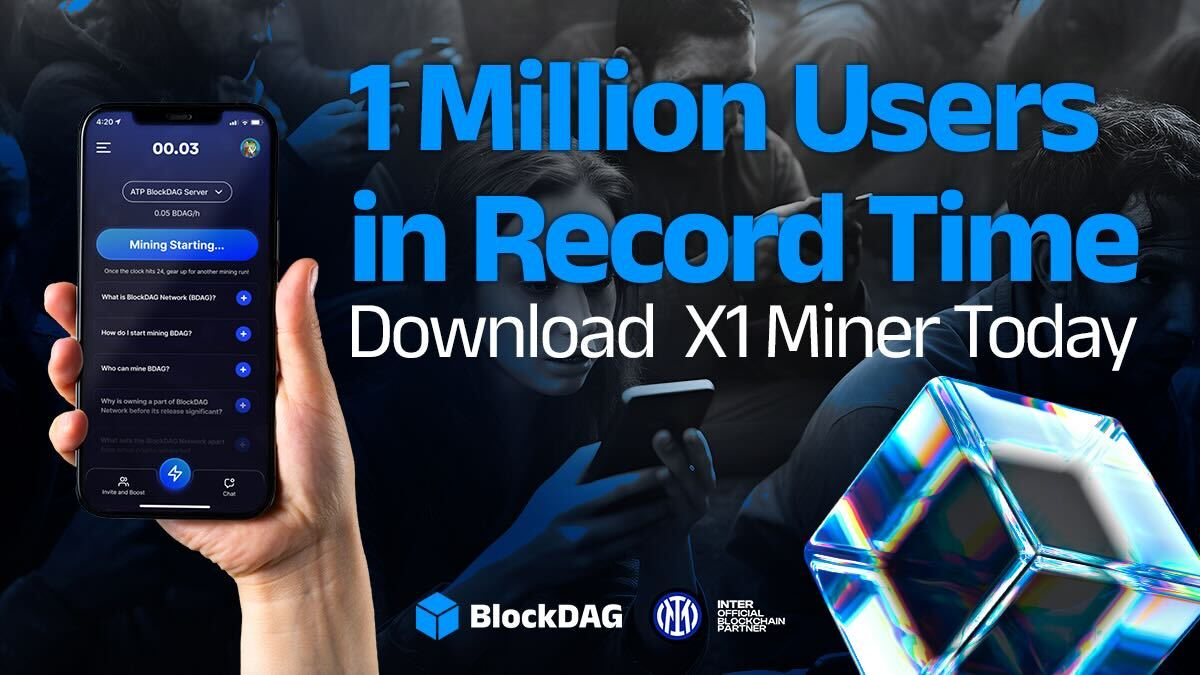 LINK & XLM Fall Behind as BlockDAG’s 1M+ X1 Users Unlock Daily Crypto Gains