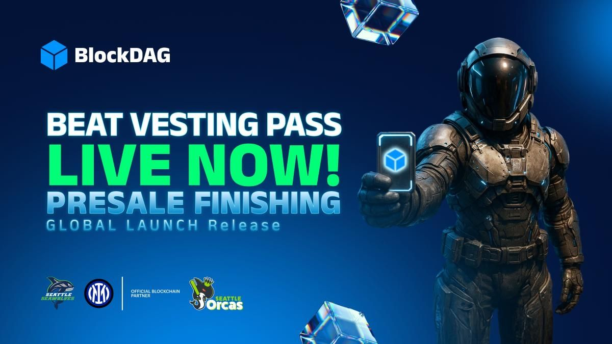 BDAG’s $0.0016 Entry & 80% Unlock Surpass Ripple Price Prediction & NEAR Trend
