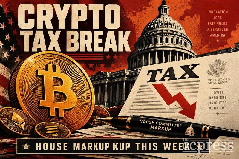 Crypto De Minimis Tax Break Heads to House Markup This Week