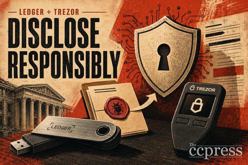 Ledger and Trezor Urge Responsible Vulnerability Disclosure Thumbnail