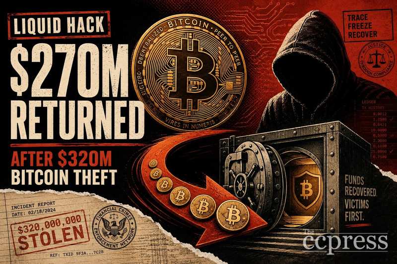 Liquid Hackers Return 70M in Bitcoin After 20M Theft Thumbnail