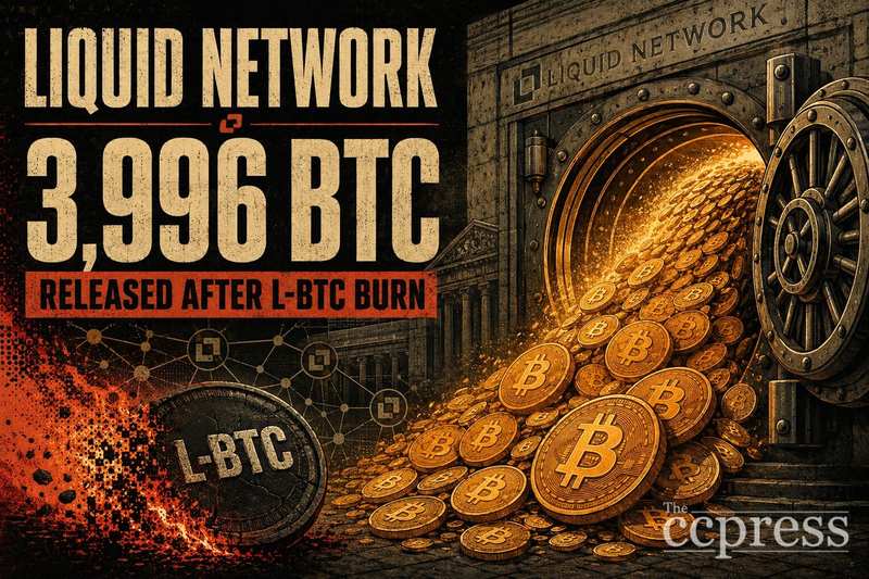 Liquid Network Releases 3,996 BTC After L-BTC Burn Thumbnail