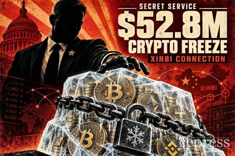 Secret Service Freezes $52.8M in Crypto Tied to Xinbi