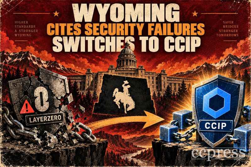 Wyoming Cites LayerZero Security Failures, Switches to CCIP