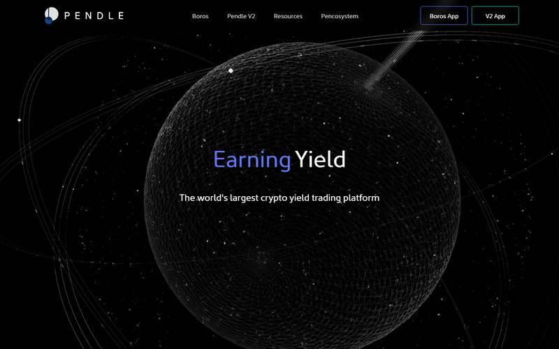 Pendle Desktop Interface