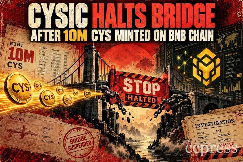 Cysic Halts Bridge After 10M CYS Minted on BNB Chain Thumbnail