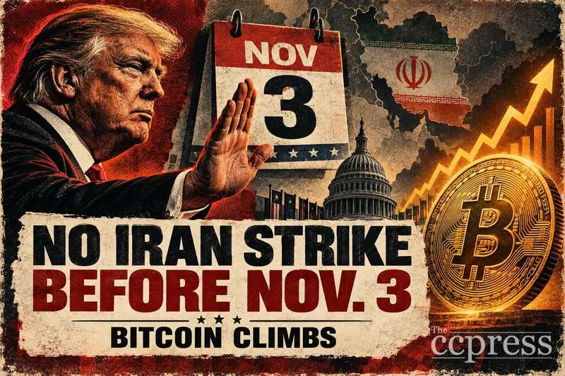 Trump Says No Iran Strike Before Nov. 3 Midterms as Bitcoin Climbs Thumbnail